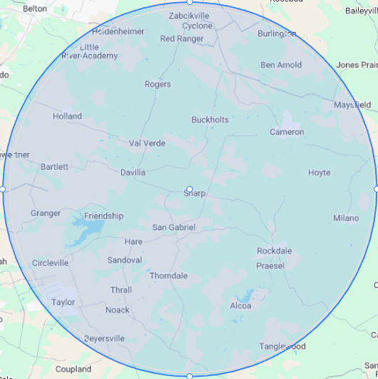 Radius Map
