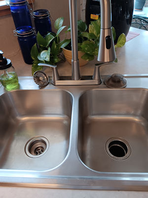 sink after